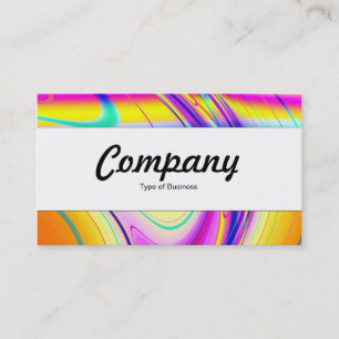 Tarjeta De Visita Banda central - Resumen fractal 061012f