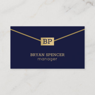 Tarjeta De Visita Banda de oro