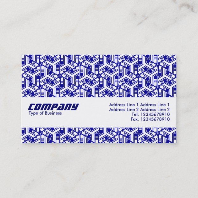 Tarjeta De Visita Banda de textura 011 (Anverso)