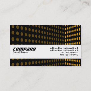Tarjeta De Visita Banda de textura - Esquina de tono - Ámbar