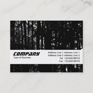 Tarjeta De Visita Banda de textura - HC Dark Woods