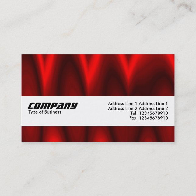 Tarjeta De Visita Banda de textura - Salón de la llama (Anverso)