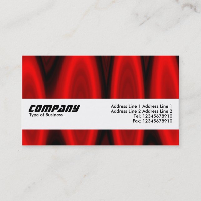 Tarjeta De Visita Banda de textura - Salón de la llama II (Anverso)