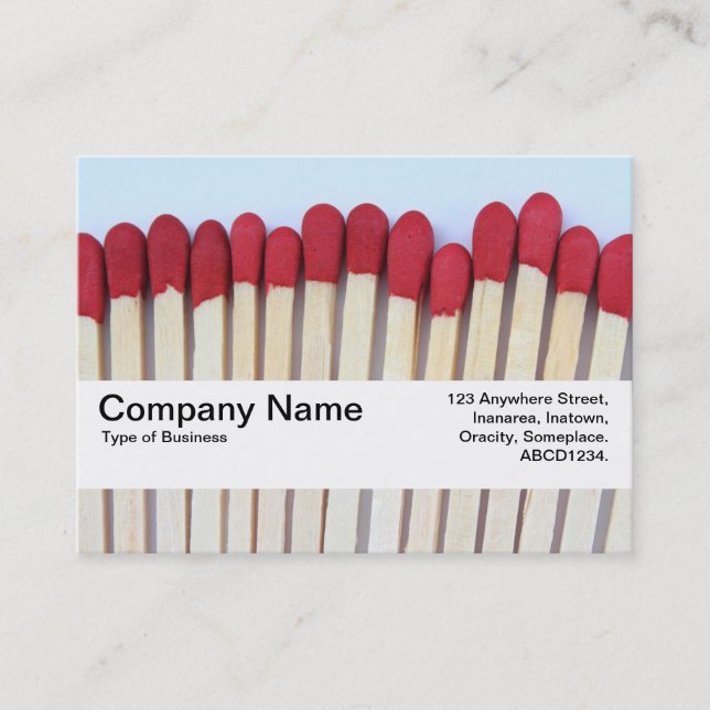 Tarjeta De Visita Banda de textura V2 - Coincide 03 (Anverso)