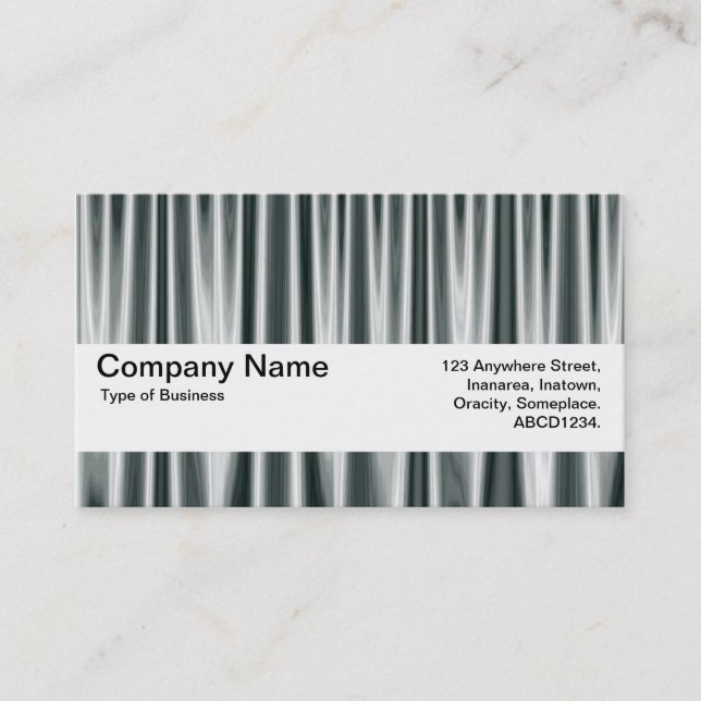 Tarjeta De Visita Banda de textura V2 - Cortinas 02 (Anverso)