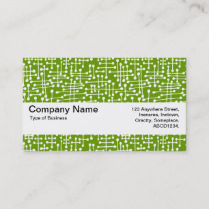 Tarjeta De Visita Banda de textura V2 - Puntos conectados II