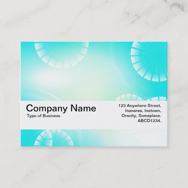 Tarjeta De Visita Banda de textura V2 - Resumen 02 (Anverso)