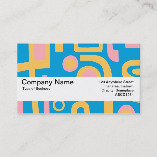 Tarjeta De Visita Banda de textura V2 - Resumen 170914 (Anverso)