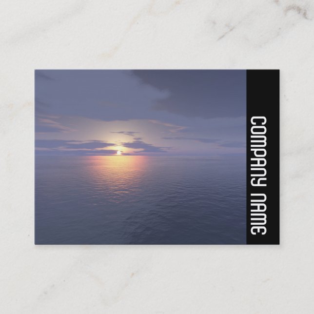 Tarjeta De Visita Banda lateral - Amanecer/Amanecer (Anverso)