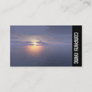 Tarjeta De Visita Banda Lateral - Amanecer/Atardecer