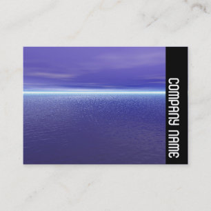 Tarjeta De Visita Banda lateral - Amanecer púrpura