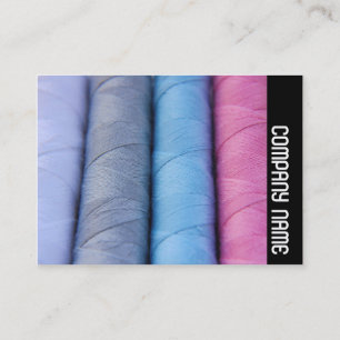 Tarjeta De Visita Banda lateral - Anillos de algodón