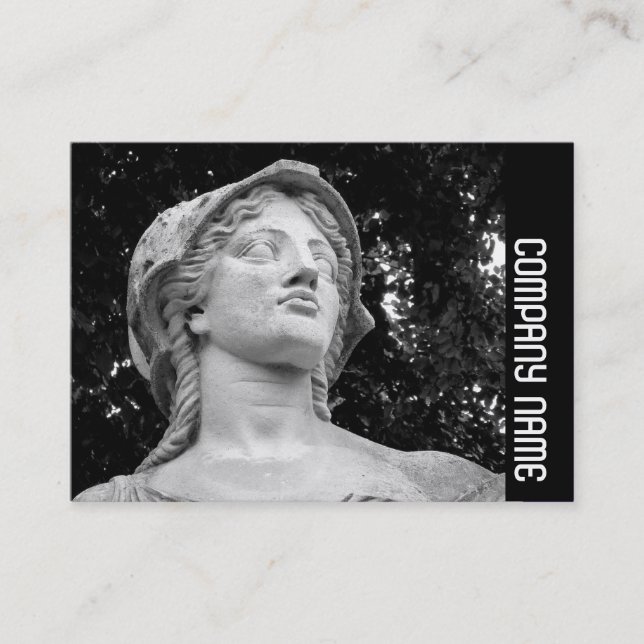 Tarjeta De Visita Banda lateral - Britannia B&W (Anverso)