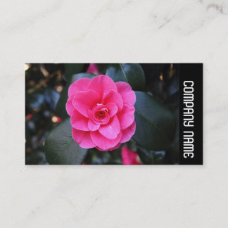 Tarjeta De Visita Banda lateral - Camellia rosa