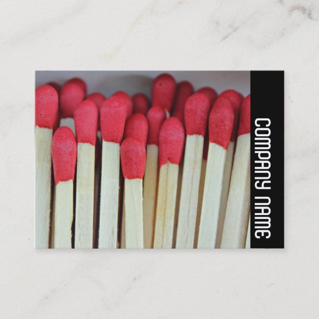 Tarjeta De Visita Banda lateral - Coincidencias (Anverso)