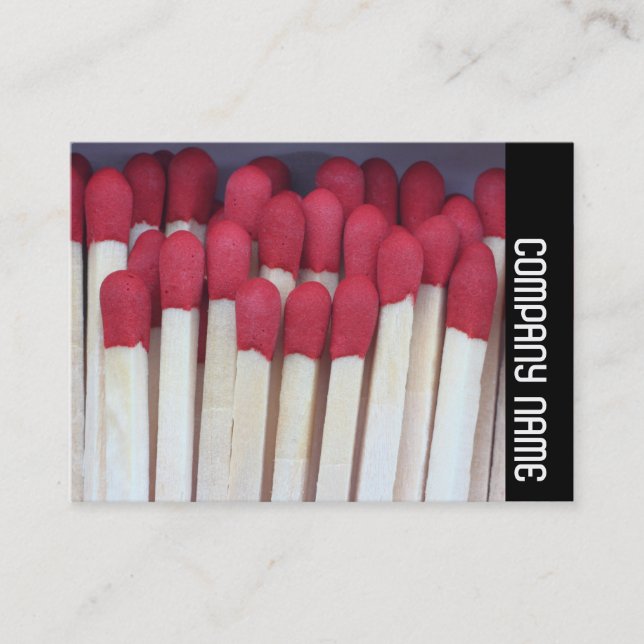 Tarjeta De Visita Banda lateral - Coincidencias 02 (Anverso)