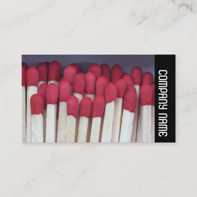 Tarjeta De Visita Banda lateral - Coincidencias 02 (Anverso)