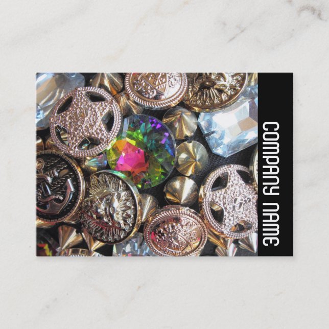 Tarjeta De Visita Banda lateral - Comercialización de pulgas (Anverso)