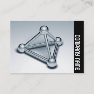 Tarjeta De Visita Banda lateral - Esferas conectadas