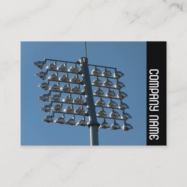 Tarjeta De Visita Banda lateral - Luces de inundación (Anverso)