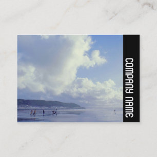 Tarjeta De Visita Banda lateral - Mar