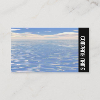 Tarjeta De Visita Banda lateral - Mar y cielo