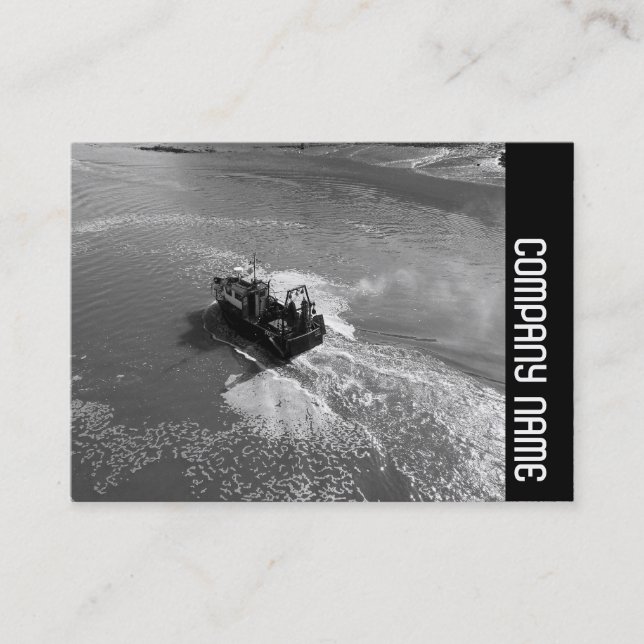 Tarjeta De Visita Banda lateral - Pequeño Trawler (Anverso)