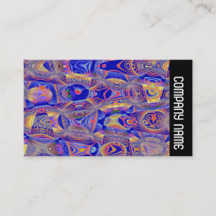 Tarjeta De Visita Banda lateral - Resumen fractal 061012a