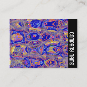 Tarjeta De Visita Banda lateral - Resumen fractal 061012a