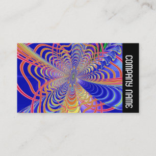 Tarjeta De Visita Banda lateral - Resumen fractal 061012d