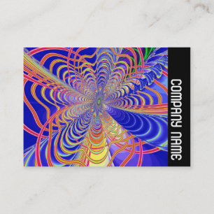 Tarjeta De Visita Banda lateral - Resumen fractal 061012d