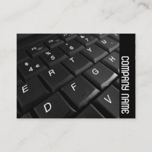 Tarjeta De Visita Banda lateral - Teclado para portátiles