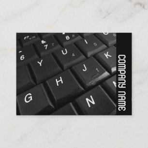 Tarjeta De Visita Banda lateral - Teclado portátil 02