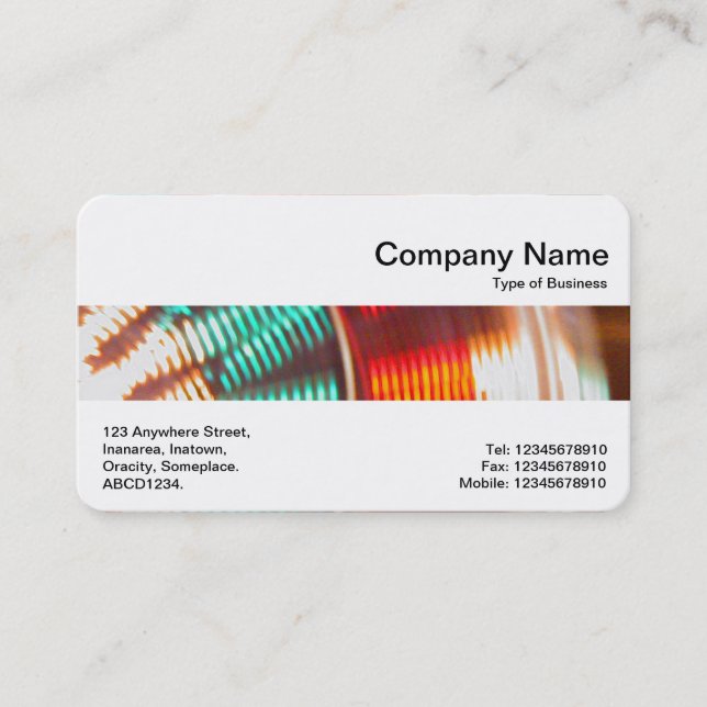 Tarjeta De Visita Banda media - Carrusel 02 (Anverso)