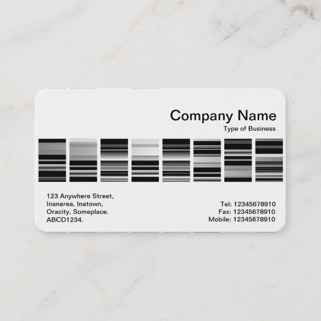 Tarjeta De Visita Banda media - Codex 03 (Anverso)