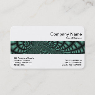 Tarjeta De Visita Banda media - Fractal 01