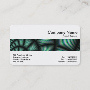 Tarjeta De Visita Banda media - Fractal 02