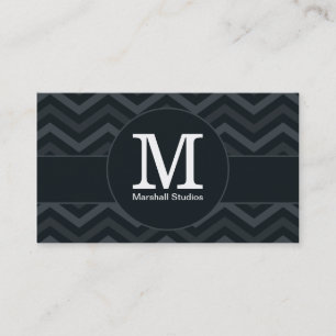 Tarjeta De Visita Banda Monograma