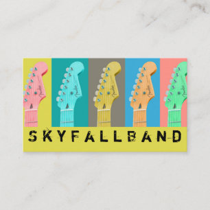Tarjeta De Visita Banda, rock, actuaciones de cantantes Busi de entr