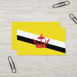 Tarjeta De Visita Bandera de Brunei