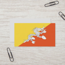Tarjeta De Visita Bandera de Butano