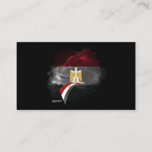 Tarjeta De Visita bandera de Egipto