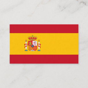 Tarjeta De Visita Bandera de España
