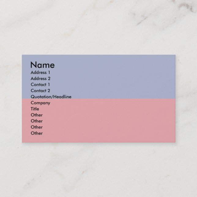 Tarjeta De Visita Bandera de Haití (Anverso)