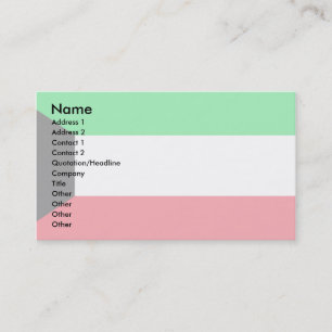 Tarjeta De Visita Bandera de Kuwait