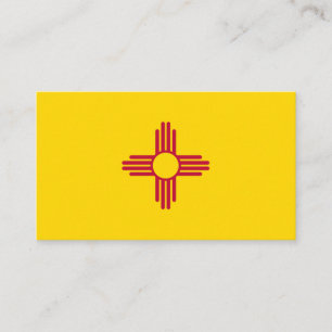 Tarjeta De Visita Bandera de Nuevo México