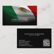 Bandera Nacional de México con Código QR | Profesi