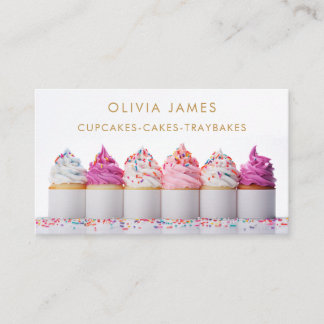Tarjeta De Visita Baquitos preciosos rosados para decorar el pastel