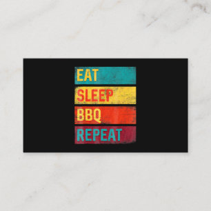 Tarjeta De Visita Barbacoa Barbacoa Grilling Gift come el sueño ba