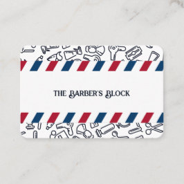 Tarjeta De Visita Barber Barbershop